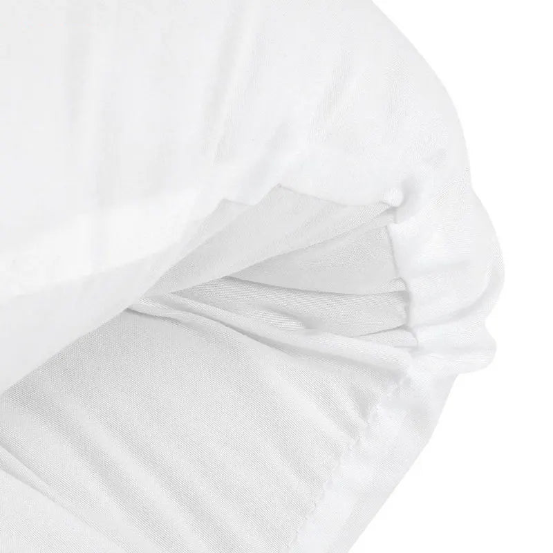 150x50CM White Long Body Pillow Hugging Pillow Sleeping Cushion